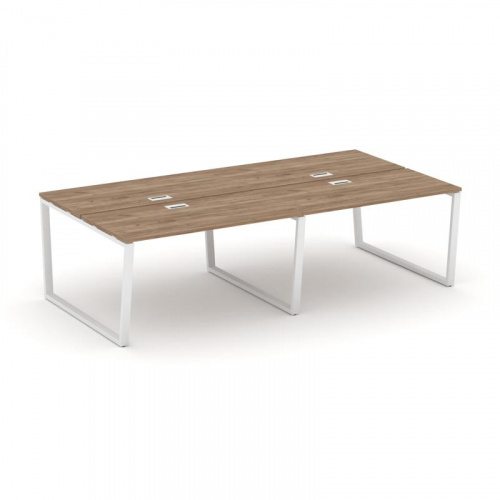 Style Project Рабочая станция 2-х сторон. SN-6T2.DRS-044 Акация Лорка/Металл Антрацит/Заглушка Пласт фото 11