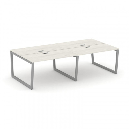 Style Project Рабочая станция 2-х сторон. SN-5T2.DRS-033 Акация Лорка/Металл Антрацит/Заглушка Пласт фото 12