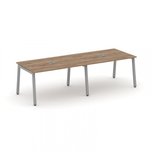 Style Project Стол переговорный SN-5A.SPRG-012 Дуб Табак/Металл Белый 2360*980*750 фото 14 Style Project Стол переговорный SN-5A.SPRG-012 Дуб Табак/Металл Белый 2360*980*750 фото 14