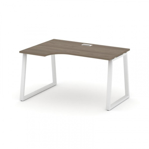 Style Project Стол рабочий эргоном. SN-6T1.SPA-021(L) Акация Лорка/Металл Антрацит/Заглушка Пластик фото 15