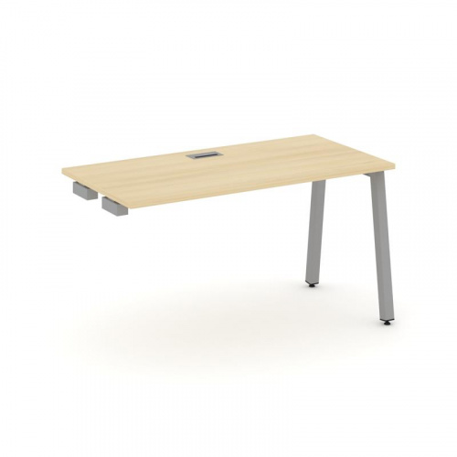 Style Project Стол-приставка к опор. элем. SN-5A.OPRS-013 Дуб Табак/Металл Белый 1380*700*750 фото 6