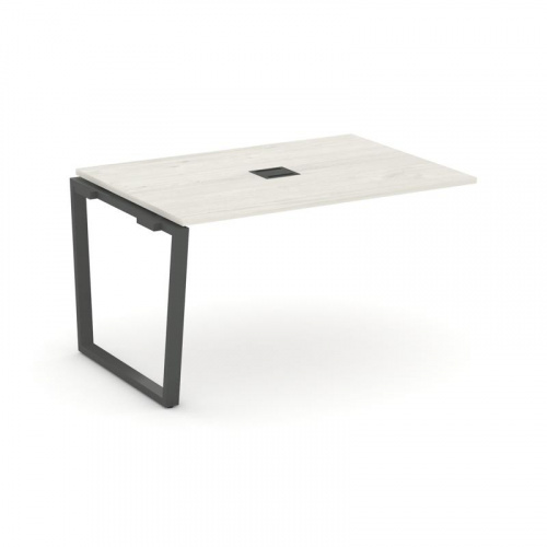 Style Project Проходной наб. элем. перег. стола SN-6T2.NSPRG-002 Акация Лорка/Металл Антрацит/Заглуш фото 24