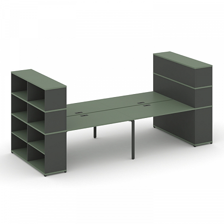 Бенч-система с опорными стеллажами Concept CN.DRS-260