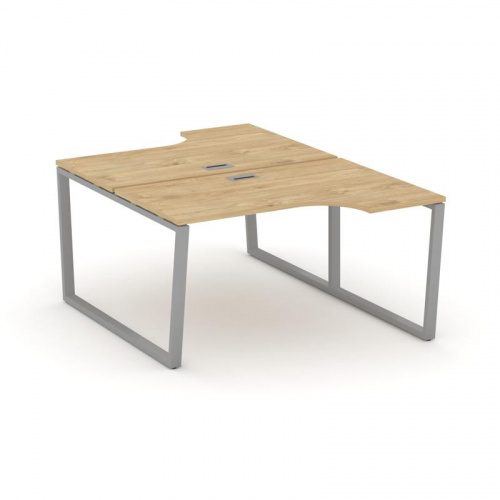 Style Project Рабочая станция эргоном. SN-6T2.DRPA-002 Акация Лорка/Металл Антрацит/Заглушка Пластик фото 2