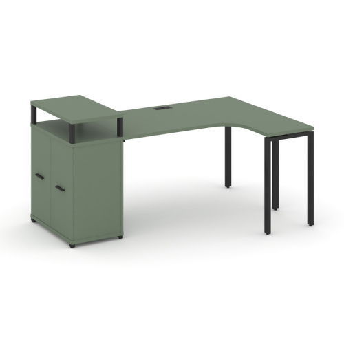 Стол эргономичный с опорным распашным шкафом Concept CN.SA-211(R)