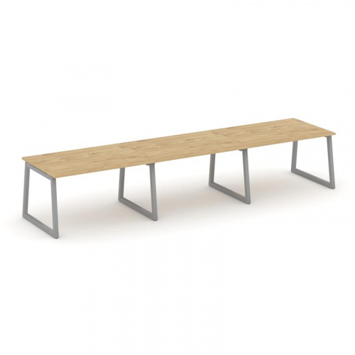 Style Project Стол переговорный SN-5T1.SPRG-022.3 Акация Лорка/Металл Антрацит 3540*980*750 фото 2 Style Project Стол переговорный SN-5T1.SPRG-022.3 Акация Лорка/Металл Антрацит 3540*980*750 фото 2