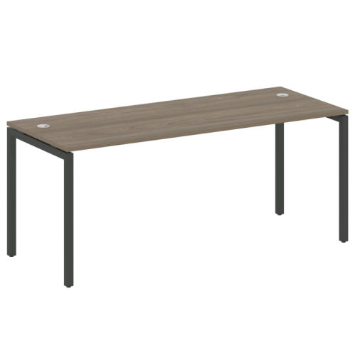 Стол офисный на П-обр. м/к Metal System Quattro 40БП.СП-5