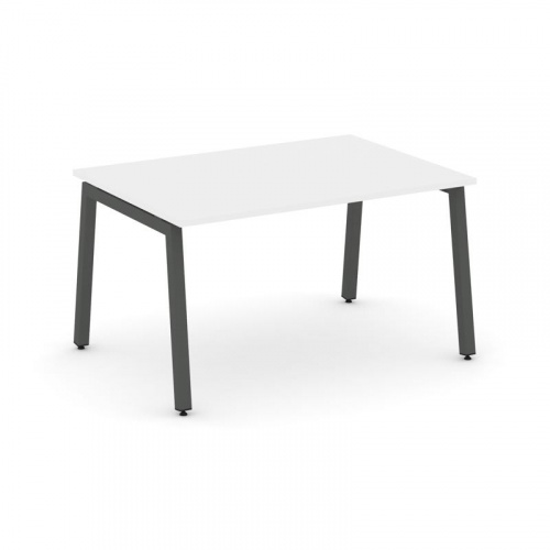 Style Project Стол переговорный SN-5A.SPRG-002.3 Дуб Наварра/Металл Белый 1180*980*750 фото 25