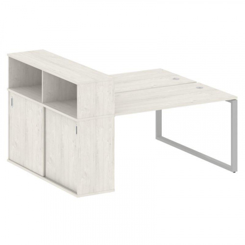 Бенч-система с шкафом-купе на О-обр. м/к Metal System БО.РС-СШК-2.3