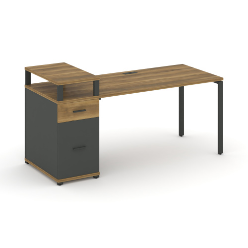 Стол офисный с опорной тумбой Concept CN.SP-416