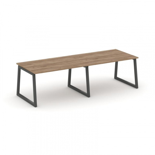 Style Project Стол переговорный SN-5T1.SPRG-014.3 Акация Лорка/Металл Антрацит 3160*980*750 фото 23