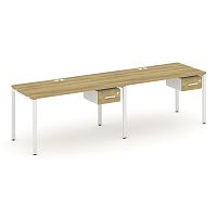 Бенч-система на 2 места с подвесными тумбами Concept CN.ORS-111