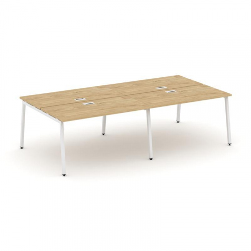 Style Project Рабочая станция 2-х сторон. SN-4A.DRS-042 Антрацит/Металл Белый 2360*1432*750 фото 15