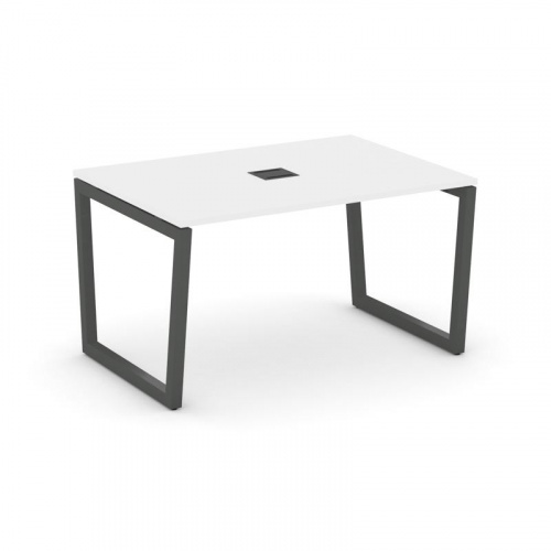 Style Project Стол переговорный SN-5T2.SPRG-004 Акация Лорка/Металл Антрацит/Заглушка Металл Антраци фото 26