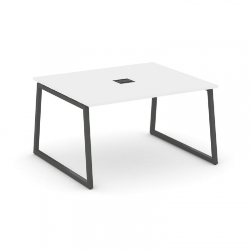 Style Project Стол переговорный SN-4T1.SPRG-033 Акация Лорка/Металл Антрацит/Заглушка Металл Антраци фото 26