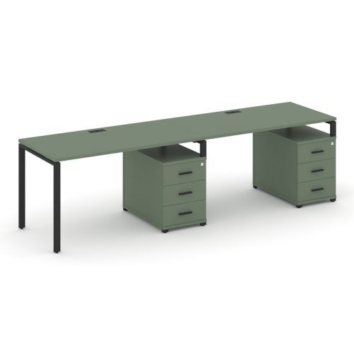 Бенч-система на 2 места с 2 опорными тумбами Concept CN.ORS-310