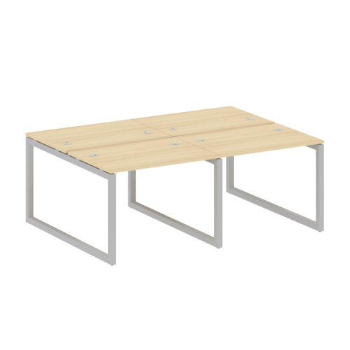 Бенч-система на 4 места на О-обр. м/к Metal System Quattro 50БО.СМ-4.1  фото 4