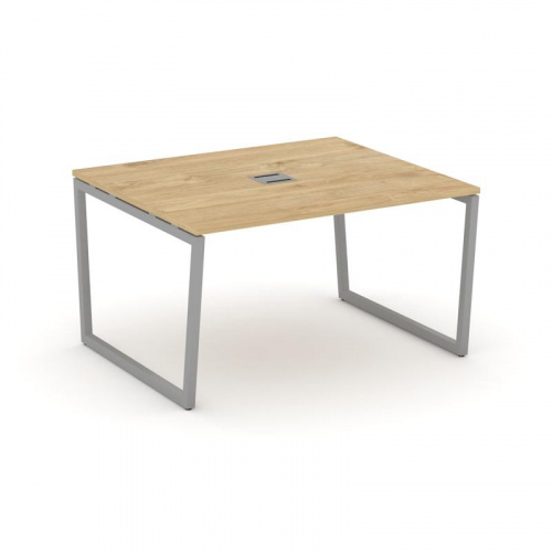 Style Project Стол переговорный SN-4T2.SPRG-033 Акация Лорка/Металл Антрацит/Заглушка Металл Антраци фото 2