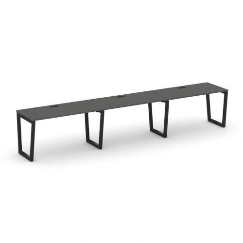 Style Project Рабочая станция 1 сторон. SN-5T2.ORS-041 Акация Лорка/Металл Антрацит/Заглушка Пластик фото 4