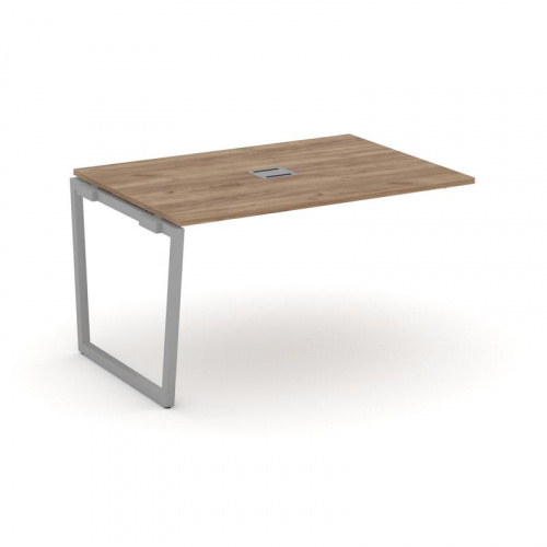 Style Project Проходной наб. элем. перег. стола SN-4T2.NSPRG-003 Акация Лорка/Металл Антрацит/Заглуш фото 9