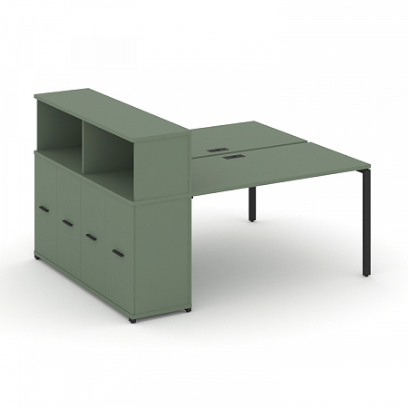 Бенч-система с опорным распашным шкафом Concept CN.DRS-225