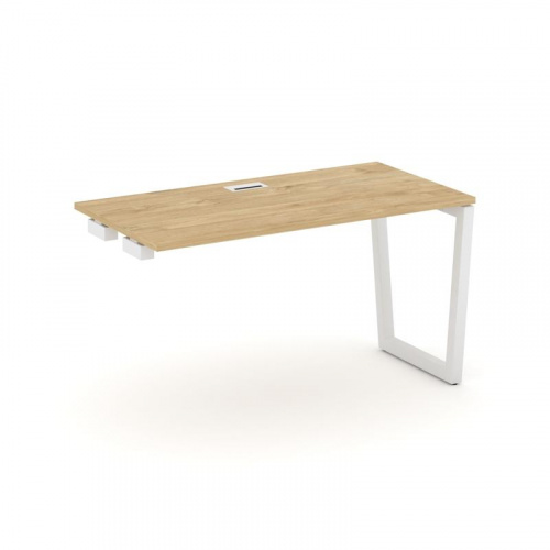 Style Project Стол-приставка к опор. элем. SN-5T2.OPRS-021 Акация Лорка/Металл Антрацит/Заглушка Пла фото 3