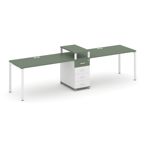 Бенч-система на 2 места с 1 опорной тумбой Concept CN.ORS-419 фото 5