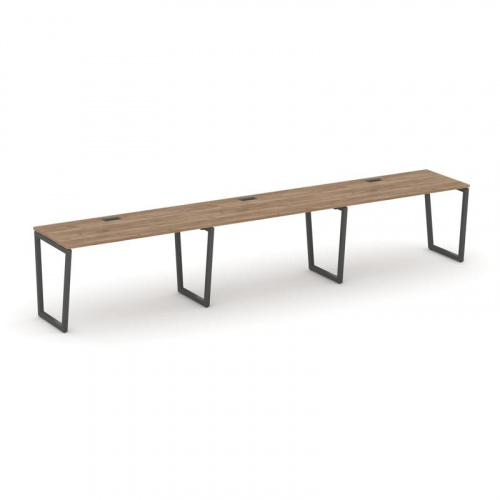 Style Project Рабочая станция 1 сторон. SN-4T2.ORS-041 Акация Лорка/Металл Антрацит/Заглушка Пластик фото 23