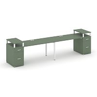 Бенч-система на 2 места с 2 опорными тумбами Concept CN.ORS-432