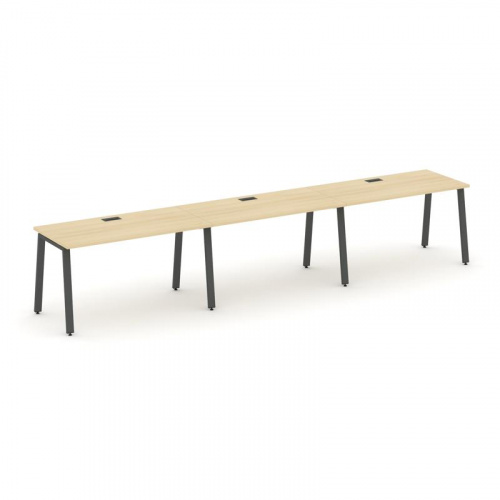 Style Project Рабочая станция 1 сторон. SN-6A.ORS-052 Дуб Табак/Металл Антрацит 3540*800*750 фото 19