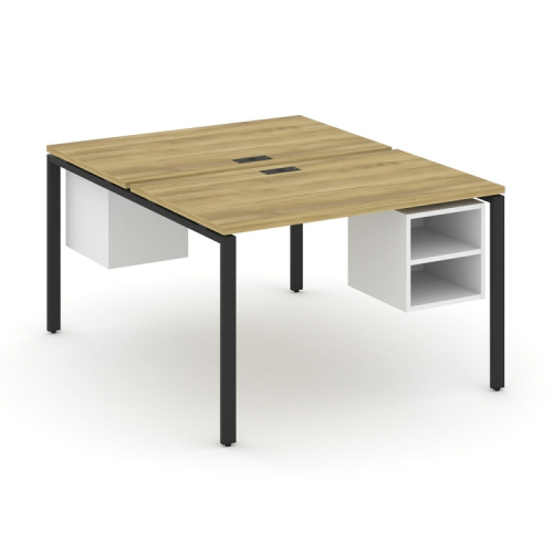 Бенч-система на 2 места с подвесными тумбами Concept CN.DRS-106 фото 4