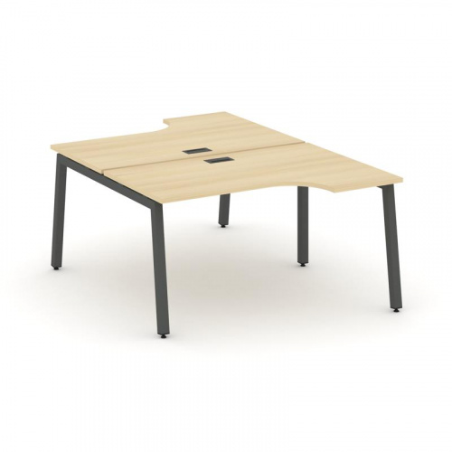 Style Project Рабочая станция эргоном. SN-5A.DRPA-011 Акация Лорка/Металл Белый 1380*1432/1992*750 фото 20