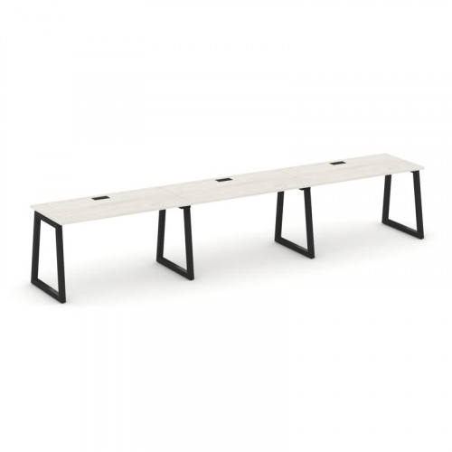 Style Project Рабочая станция 1 сторон. SN-5T1.ORS-032 Акация Лорка/Металл Антрацит/Заглушка Пластик фото 5