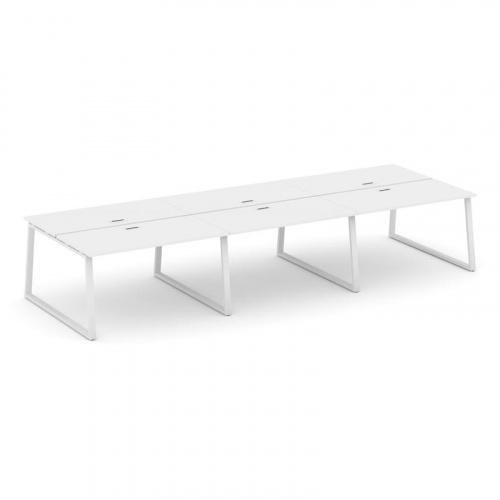 Style Project Рабочая станция 2-х сторон. SN-6T1.DRS-064 Акация Лорка/Металл Антрацит/Заглушка Пласт фото 17