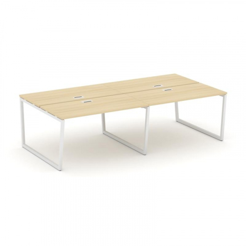 Style Project Рабочая станция 2-х сторон. SN-4T2.DRS-033 Акация Лорка/Металл Антрацит/Заглушка Пласт фото 21