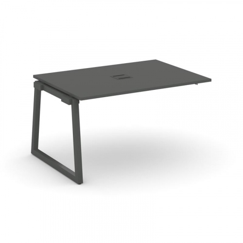 Style Project Проходной наб. элем. перег. стола SN-5T1.NSPRG-001 Акация Лорка/Металл Антрацит/Заглуш фото 27