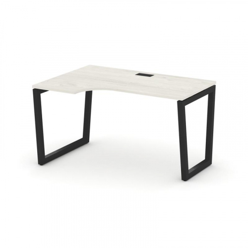 Style Project Стол рабочий эргоном. SN-5T2.SPA-022(L) Акация Лорка/Металл Антрацит/Заглушка Пластик фото 4 Style Project Стол рабочий эргоном. SN-5T2.SPA-022(L) Акация Лорка/Металл Антрацит/Заглушка Пластик фото 4