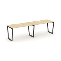 Style Project Рабочая станция 1 сторон. SN-4T2.ORS-002 Акация Лорка/Металл Антрацит/Заглушка Пластик