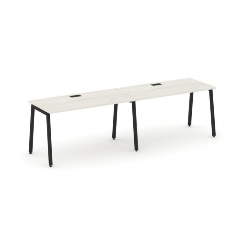 Style Project Рабочая станция 1 сторон. SN-4A.ORS-004 Антрацит/Металл Белый 3160*600*750 фото 11