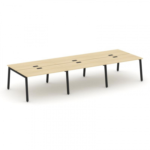 Style Project Рабочая станция 2-х сторон. SN-5A.DRS-083 Дуб Наварра/Металл Антрацит 4140*1632*750 фото 10