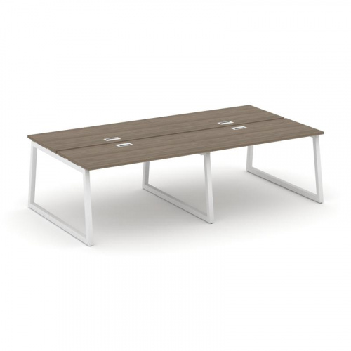 Style Project Рабочая станция 2-х сторон. SN-5T1.DRS-053 Акация Лорка/Металл Антрацит/Заглушка Пласт фото 14