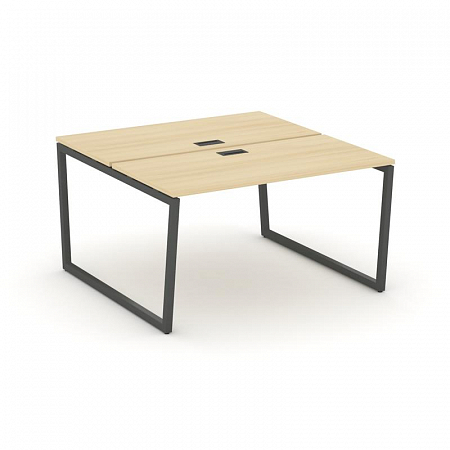 Style Project Рабочая станция 2-х сторон. SN-4T2.DRS-003 Акация Лорка/Металл Антрацит/Заглушка Пласт
