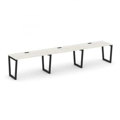 Style Project Рабочая станция 1 сторон. SN-5T2.ORS-041 Акация Лорка/Металл Антрацит/Заглушка Пластик фото 5