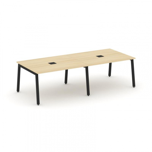 Style Project Стол переговорный SN-5A.SPRG-043 Антрацит/Металл Антрацит 2760*1180*750