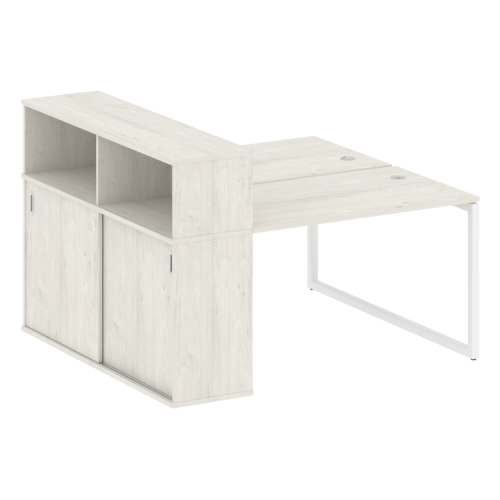 Бенч-система с шкафом-купе на О-обр. м/к Metal System Quattro 40БО.РС-СШК-2.2 фото 4