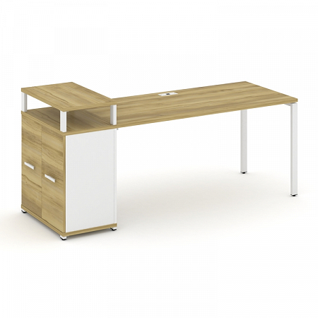 Стол офисный с опорным распашным шкафом Concept CN.SP-224