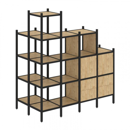 Стеллаж офисный угловой Loft VR.L-58 фото 3