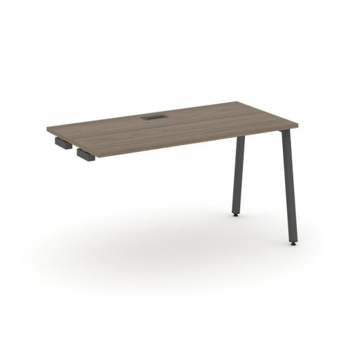 Style Project Стол-приставка к опор. элем. SN-4A.OPRS-024 Дуб Наварра/Металл Антрацит 1580*800*750 фото 18