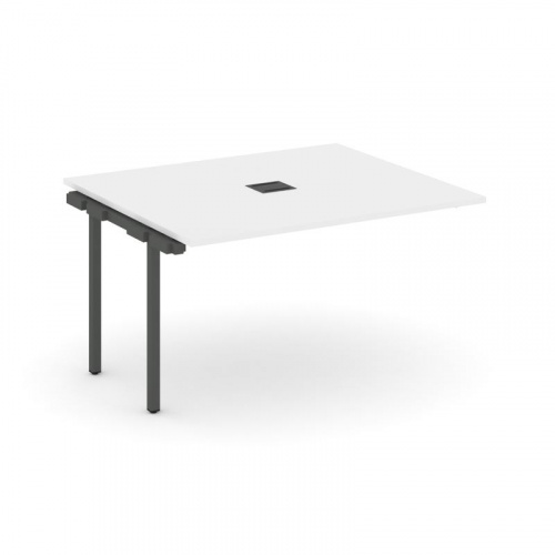 Style Project Проходной наб. элем. перег. стола SN-4P.NSPRG-032 Белый/Металл Антрацит 1180*1180*750 фото 28