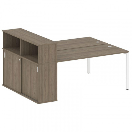 Бенч-система с шкафом-купе на П-обр. м/к Metal System БП.РС-СШК-2.4 фото 15